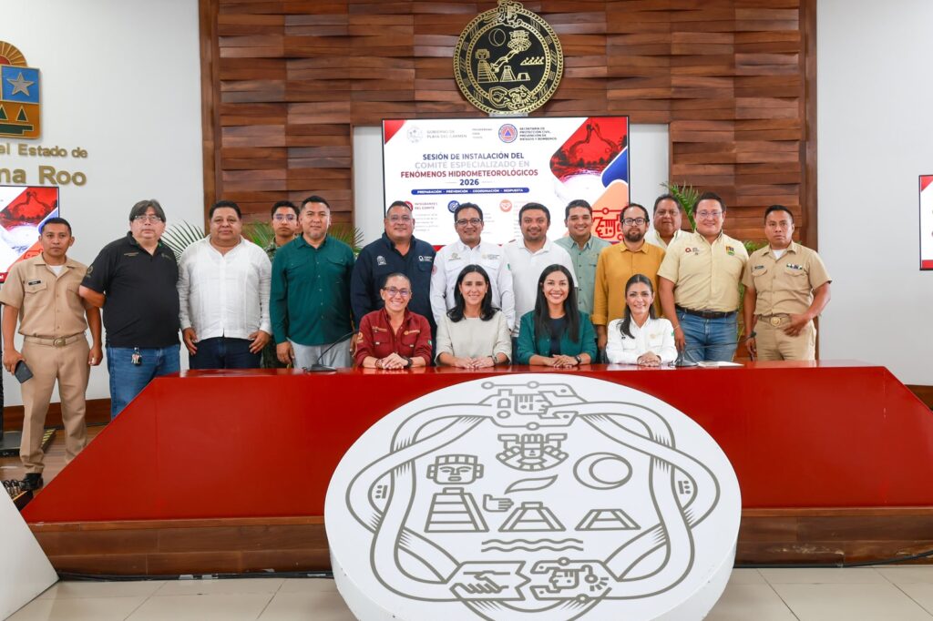 Gobierno de Estefanía Mercado establece Comité Especializado en Fenómenos Hidrometeorológicos 2026 y refuerza la vigilancia climática